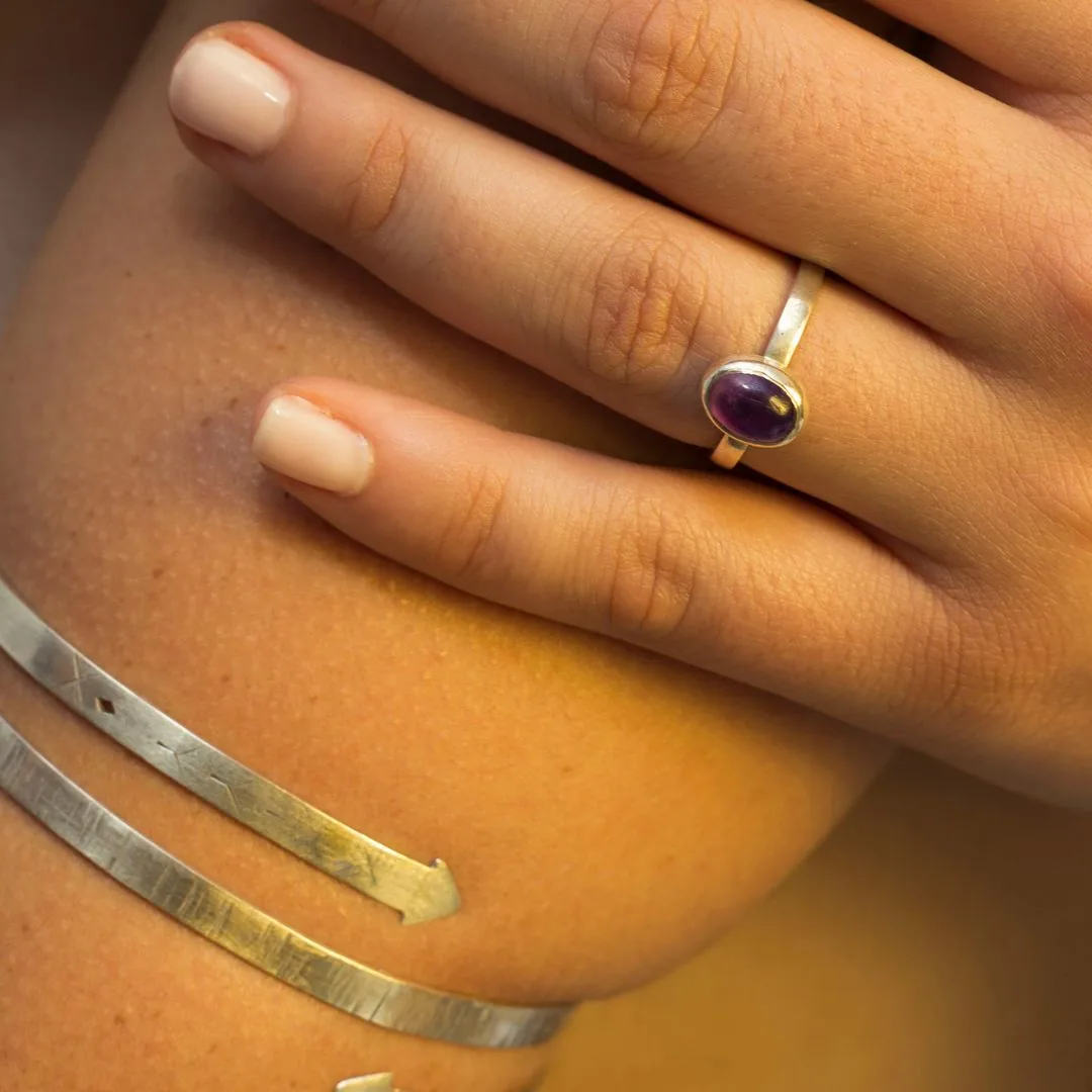 Anillo Amatista