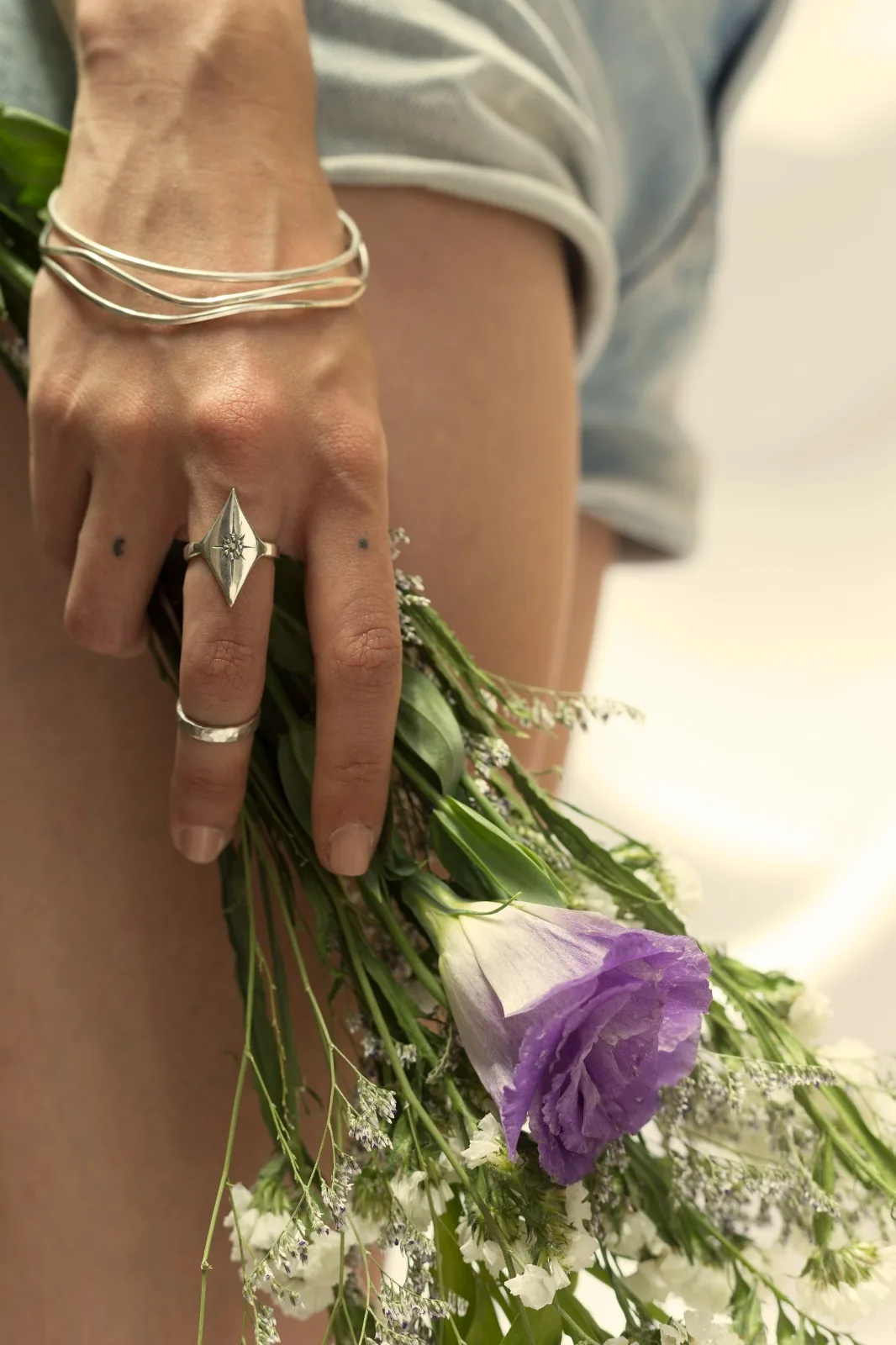 Anillo Rombo Estrella